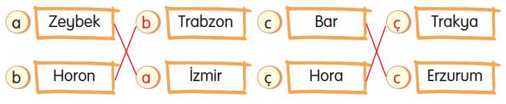 3. Sınıf Türkçe Sayfa 114 Ders Kitabı Cevapları Gizem Yayıncılık (Milli Kültürümüz Tema Değerlendirme)