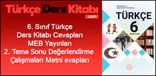 2.-Tema-Sonu-Değerlendirme-Çalışmaları-Cevapları-(6.-Sınıf-Türkçe)