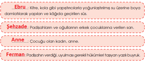 4. Sınıf Türkçe Ders Kitabı Cevapları Sayfa 127 Özgün Yayınları (Padişahın Ebrusu Metni)