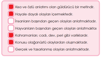 4. Sınıf Türkçe Ders Kitabı Cevapları Sayfa 137 Özgün Yayınları (Masalcı Dede Pertev Naili Boratav Metni)