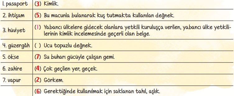 6. Sınıf Türkçe Ders Kitabı Cevapları Sayfa 143 ATA Yayınları (Son Kuşlar Metniii