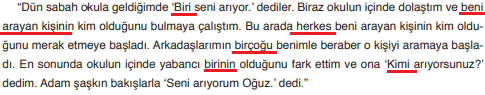 6. Sınıf Türkçe Ders Kitabı ATA Yayınları Sayfa 175 Ders Kitabı Cevapları