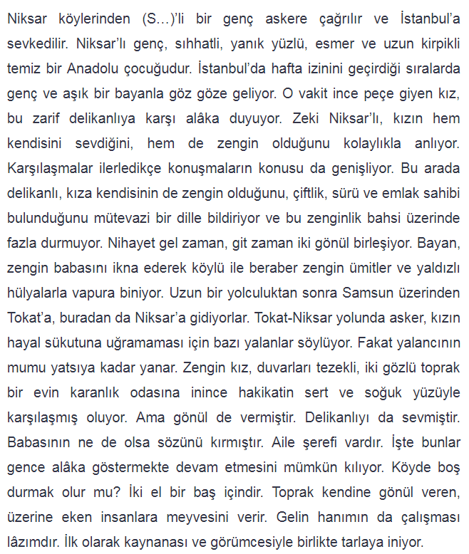 6. Sınıf Türkçe Ders Kitabı Cevapları Sayfa 194 MEB Yayınları (Kara Tren)