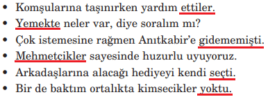 5. Sınıf Türkçe Ders Kitabı Cevapları Sayfa 170 Anıttepe Yayınları (Karagöz Kibarlık Öğreniyor Metni)