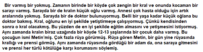 5. Sınıf Türkçe Ders Kitabı Cevapları Sayfa 185-186 Anıttepe Yayınları (Tavşan ile Kaplumbağa Metni)