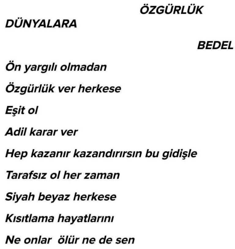 5. Sınıf Türkçe Ders Kitabı Cevapları Sayfa 154 Anıttepe Yayınları (Özgürlük Metni)