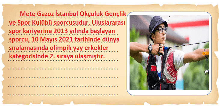 4. Sınıf Türkçe Ders Kitabı Cevapları Sayfa 227 Özgün Yayınları (Haydi Spora)
