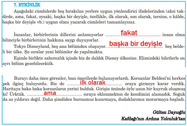 5. Sınıf Türkçe Ders Kitabı Cevapları Sayfa 195 Anıttepe Yayınları (Yaşlı Güreşçi Metni)1