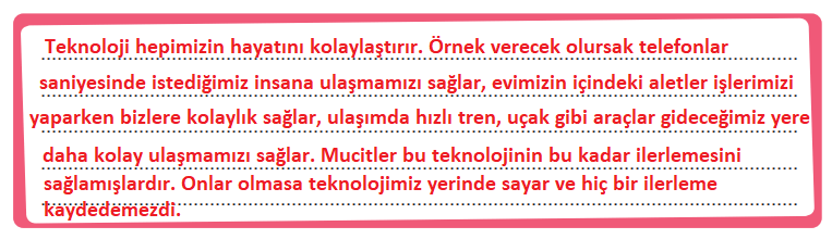 6. Sınıf Türkçe Ders Kitabı Cevapları Sayfa 207 ATA Yayınları (Ampulün İlk Yanışı)