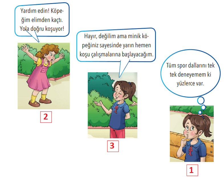 2. Sınıf Türkçe Ders Kitabı Cevapları Sayfa 173 ADA Yayınları (Bilge Hangi Sporu Yapacak).
