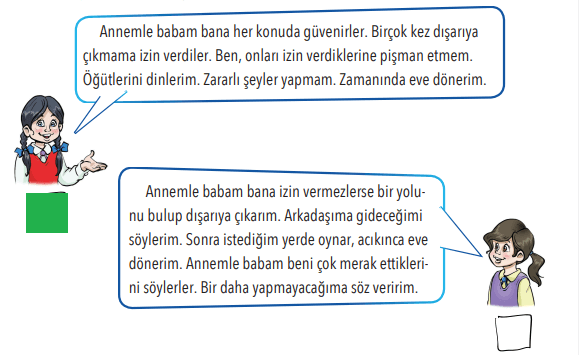 Başlık 2. Sınıf Türkçe Ders Kitabı Cevapları Sayfa 255 ADA Yayınları (8. Tema Değerlendirme Çalışmaları)