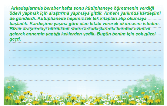 3. Sınıf Türkçe Ders Kitabı Cevapları Sayfa 209 Gizem Yayıncılık (Bilgisayar Metni)