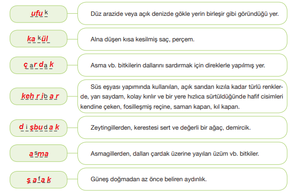 7. Sınıf Türkçe Ders Kitabı Cevapları Sayfa 149 ÖZGÜN Yayınları (Güz Metni)