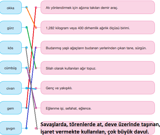 7. Sınıf Türkçe Ders Kitabı Cevapları Sayfa 167 ÖZGÜN Yayınları (Anadolu Davulu Metni)