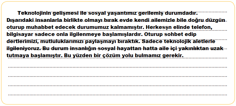 7. Sınıf Türkçe Ders Kitabı Cevapları Sayfa 256 ÖZGÜN Yayınları (Islıkla Haberleşenler Metni)