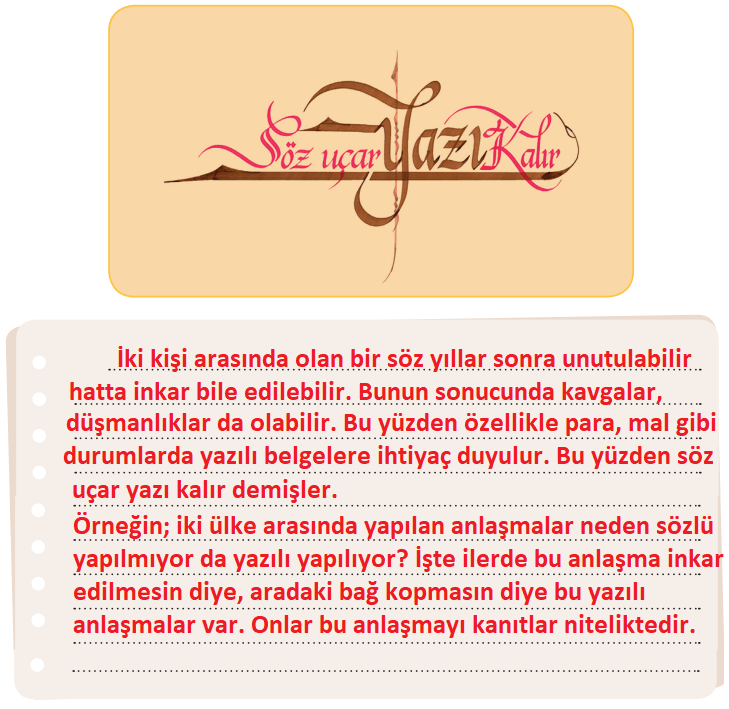 7. Sınıf Türkçe Ders Kitabı Cevapları Sayfa192 ÖZGÜN Yayınları (Türkiye'de Geleneksel Sanatlar Metni)