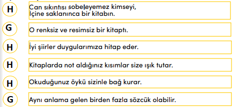 4. Sınıf Türkçe Ders Kitabı Cevapları Sayfa 41 MEB Yayınları (1. Tem Değerlendirme Çalışmaları)