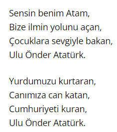 4. Sınıf Türkçe Ders Kitabı Cevapları Sayfa 52 MEB Yayınları (Atatürk Aralarındaydı Metni)1