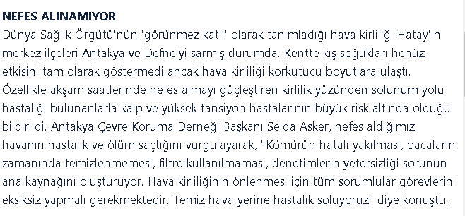 8. Sınıf Türkçe Ders Kitabı Cevapları Sayfa 245 MEB Yayınları (Hava Kirliliği Metni)