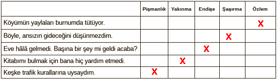 8. Sınıf Türkçe Ders Kitabı Cevapları Sayfa 285 MEB Yayınları (8. Tema Sonu Değerlendirme Çalışmaları)