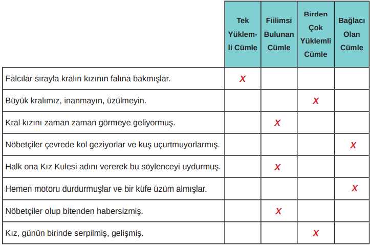 8. Sınıf Türkçe Ders Kitabı Sayfa 205 Cevapları MEB Yayınları