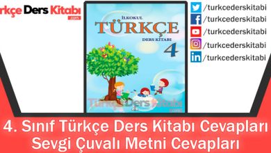 Sevgi Çuvalı Metni Cevapları (4. Sınıf Türkçe MEB)