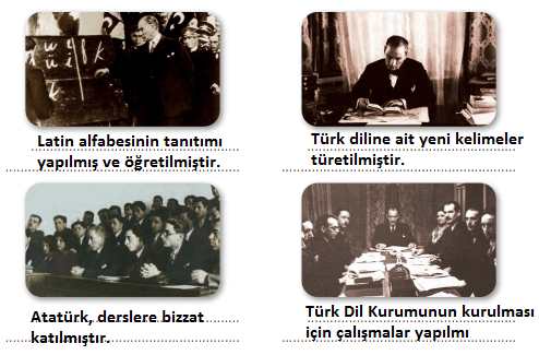 4. Sınıf Türkçe Ders Kitabı Cevapları Sayfa 51 Özgün Yayınları (Dil Devrimi Yapılıyor Metni)