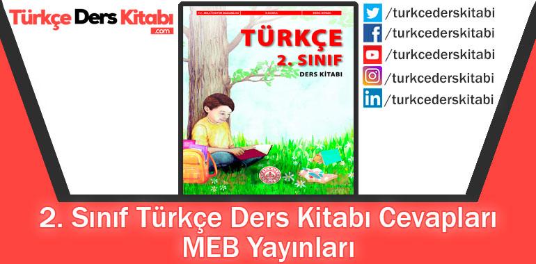2. Sınıf Türkçe Ders Kitabı Cevapları MEB Yayınları 2024