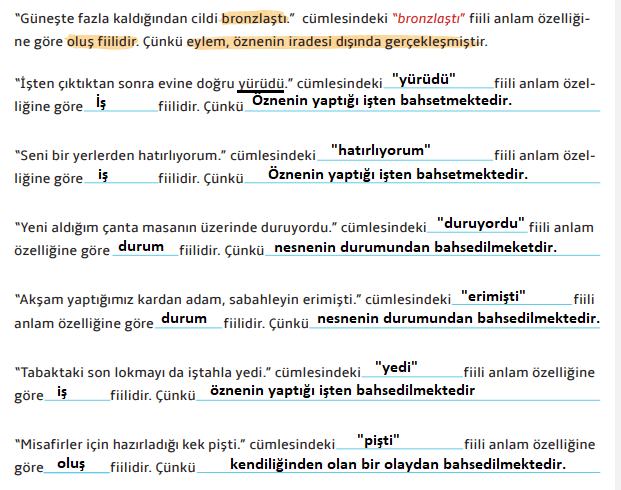 7. Sınıf Türkçe Ders Kitabı Cevapları Sayfa 18 MEB Yayınları (Çiçek Dürbünü Metni)