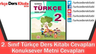 Konuksever Metni Cevapları (2. Sınıf Türkçe ADA)