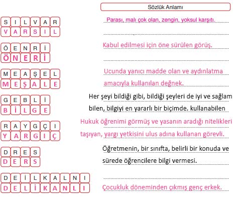 6. Sınıf Türkçe Ders Kitabı Cevapları Sayfa 49 ATA Yayınları (Ak Sakallı Bilge Dede Metni)