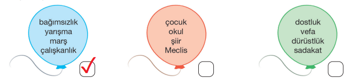 7. Sınıf Türkçe Ders Kitabı Cevapları Sayfa 106 ÖZGÜN Yayınları (İstiklal Marşı'nın Kabulü)