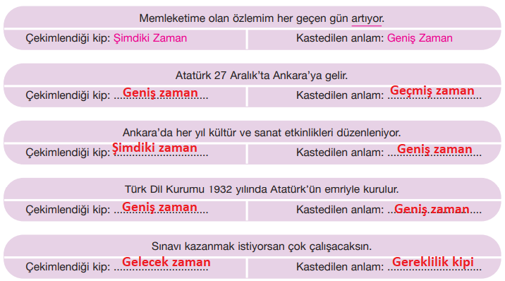 7. Sınıf Türkçe Ders Kitabı Cevapları Sayfa 121 ÖZGÜN Yayınları (Yurt Türküsü Metni)