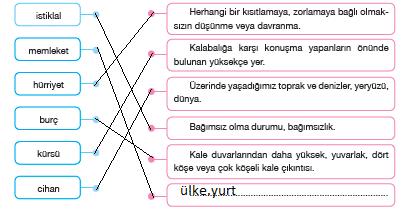 7. Sınıf Türkçe Ders Kitabı Cevapları Sayfa 62 ÖZGÜN Yayınları (Bir Mustafa Kemal Vardı)