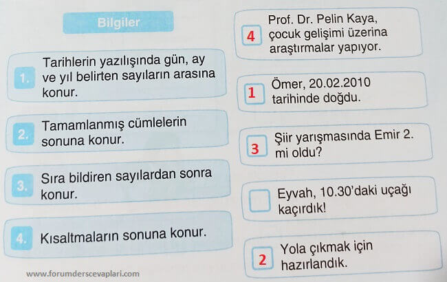 3. Sınıf Türkçe Ders Kitabı Cevapları Sayfa 17 Sonuç Yayıncılık (Arkadaş Metni) 