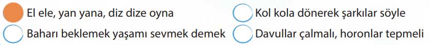 4. Sınıf Türkçe Ders Kitabı Cevapları Sayfa 38 KOZA Yayınları (Halay Metni)
