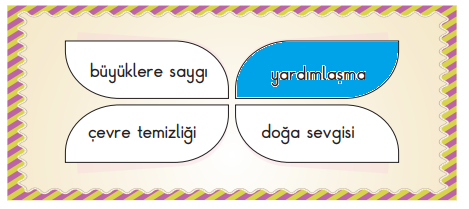 2. Sınıf Türkçe Ders Kitabı Cevapları Sayfa 39 MEB Yayınları (Yardımlaşma Metni)