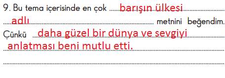 2. Sınıf Türkçe Ders Kitabı Cevapları Sayfa 46 MEB Yayınları