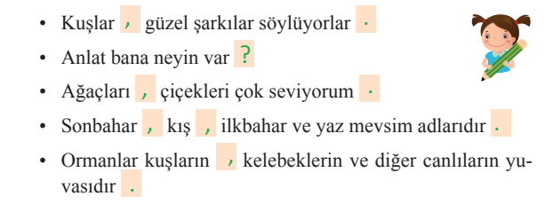 2. Sınıf Türkçe Ders Kitabı Cevapları Sayfa 64 Bilim ve Kültür Yayınları (Çam Ağacı Metni)