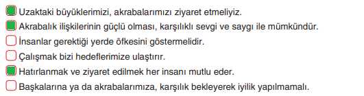 6. Sınıf Türkçe Ders Kitabı Cevapları Sayfa 32 Anka Yayınevi (1. Tema Değerlendirme Soruları Metni)