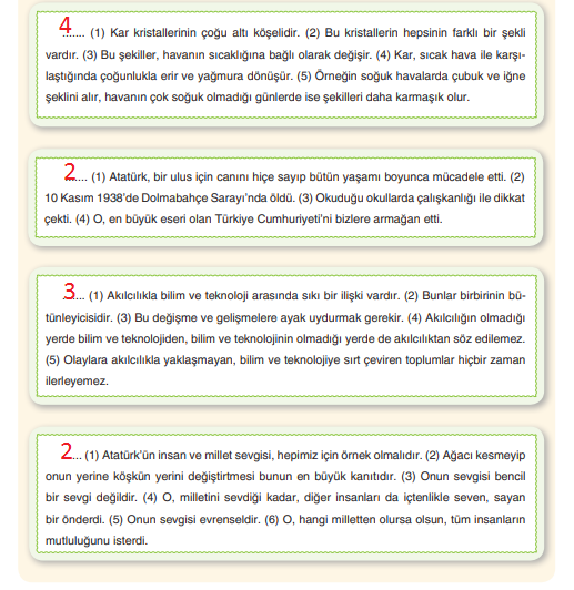 6. Sınıf Türkçe Ders Kitabı Cevapları Sayfa 54 Anka Yayıncılık (Anadolu İmecesi Metni)