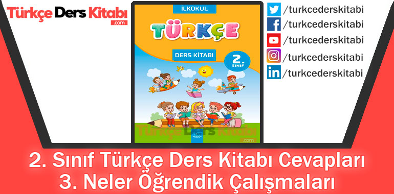 3. Neler Öğrendik Çalışmaları Cevapları (2. Sınıf Türkçe Bilim ve Kültür)