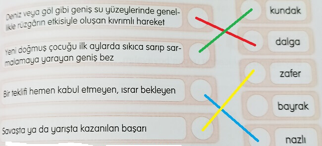 3. Sınıf Türkçe Ders Kitabı Cevapları Sayfa 117 Sonuç Yayıncılık (Bayrağımın Türküsü)