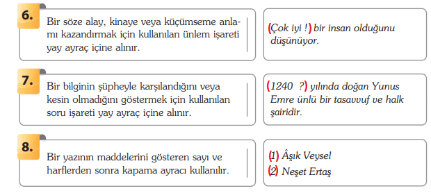 5. Sınıf Türkçe Ders Kitabı Cevapları Sayfa 81-82 KOZA Yayıncılık (Yüreğinizde Bir Yer Açın)