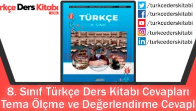 3. Tema Ölçme ve Değerlendirme Cevapları (8. Sınıf Türkçe Ferman)