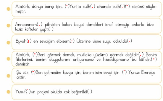 4. Sınıf Türkçe Ders Kitabı Cevapları Sayfa 101 MEB Yayınları (Çiftçi Ve Oğulları)