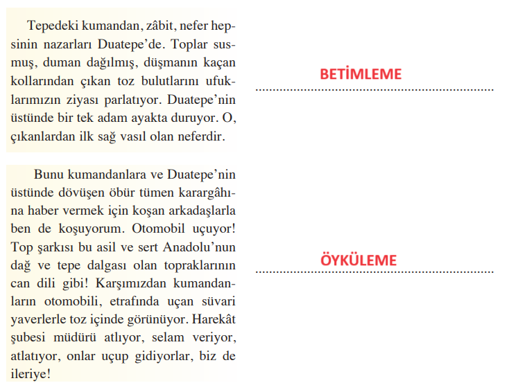 8. Sınıf Türkçe Ders Kitabı Cevapları Sayfa 133 Ferman Yayıncılık (Duatepe)