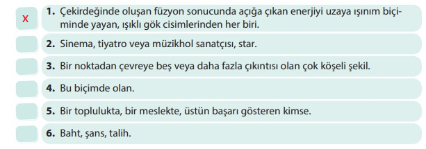 5. Sınıf Türkçe Ders Kitabı Cevapları Sayfa 143 KOZA Yayıncılık (Yıldızlar Gayet Memnun)
