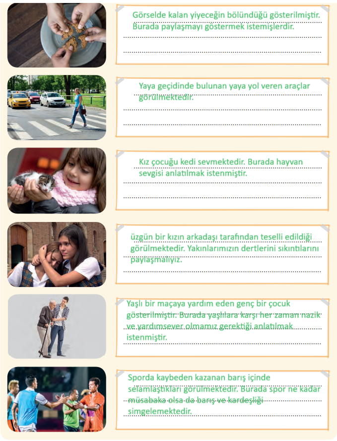 6. Sınıf Türkçe Ders Kitabı Cevapları Sayfa 125 Anka Yayıncılık (Öyle Denmez)