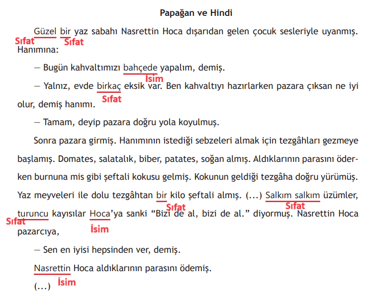 6. Sınıf Türkçe Ders Kitabı Cevapları Sayfa 148 MEB Yayınları (Adam Olmuş Çocuklar)1